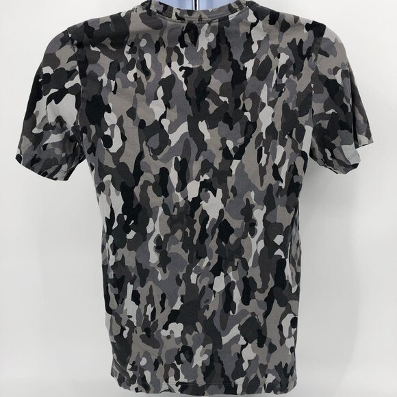 Nike Black/Gray Camouflage T-Shirt | Made in Vietnam - Picture 2 of 3